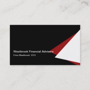 Minimalistische professionelle Unternehmens Visite Visitenkarte