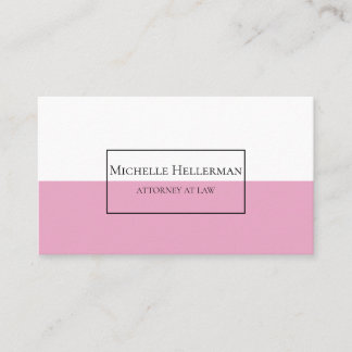 Minimalistische professionelle Visitenkarte