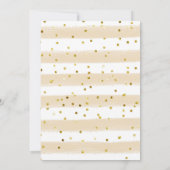 Minimalistische Pumpkin Floral Wünsche für Kinders Einladung (Rückseite)