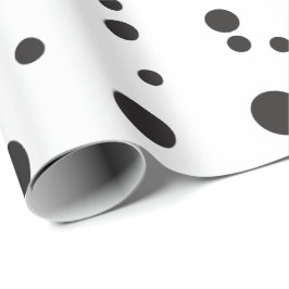 Minimalistische Punkte Geschenkpapier