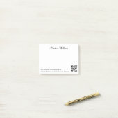 Minimalistische QL-Geschäfte Post-it Klebezettel (Auf Schreibtisch)