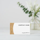 Minimalistische ​ ​ QR Business Card Visitenkarte (Stehend Vorderseite)