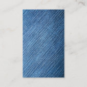 Minimalistische QR-Code-Diskontkarte Visitenkarte (Rückseite)