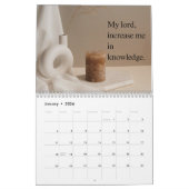 Minimalistische Rabbanas dua Kalender (Jan 2026)