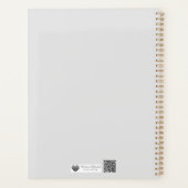 Minimalistische Rahmenkunst Planer (Rückseite)
