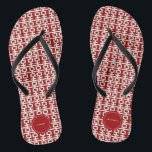 Minimalistische Red Double Happiness Chinesische H Badesandalen<br><div class="desc">Minimalistisches chinesisches doppeltes Glücksgefühl-Design in schlichten rot-weißen Mustern. Ein elegantes asiatisches Hochzeitsdesign für das moderne und stilvolle Paar. Das doppelte Glück ist ein sehr gutes und viel Glück-Symbol, das bei allen orientalischen Hochzeiten und Feiern verwendet wird. Mit Fett*fa*tin entworfen. Einfach mit eigenen Texten, Fotos oder Bildern anpassen. Für individuelle Anfragen...</div>
