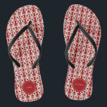 Minimalistische Red Double Happiness Chinesische H Badesandalen<br><div class="desc">Minimalistisches chinesisches doppeltes Glücksgefühl-Design in schlichten rot-weißen Mustern. Ein elegantes asiatisches Hochzeitsdesign für das moderne und stilvolle Paar. Das doppelte Glück ist ein sehr gutes und viel Glück-Symbol, das bei allen orientalischen Hochzeiten und Feiern verwendet wird. Mit Fett*fa*tin entworfen. Einfach mit eigenen Texten, Fotos oder Bildern anpassen. Für individuelle Anfragen...</div>