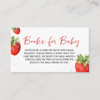 Minimalistische Red Strawberry Books for Baby