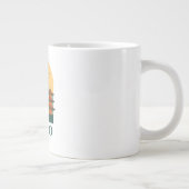 Minimalistische Reise Tokio Japan | Modern Jumbo-Tasse (Rechts)