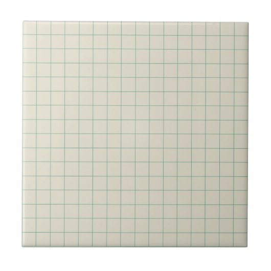 Minimalistische Retro-Retro-Version mit weißem und Fliese (Vorderseite)