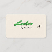 Minimalistische Retro-Visitenkarten Visitenkarte (Vorderseite)