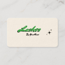 Minimalistische Retro-Visitenkarten Visitenkarte