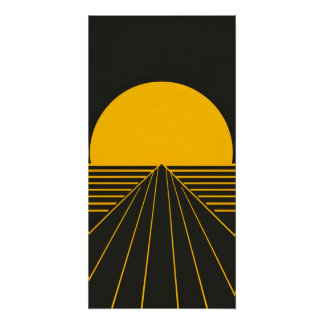 Minimalistische Retro-Wand Poster