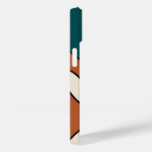 Minimalistische Retrowellen Case-Mate iPhone Hülle (Rückseite / Rechts)