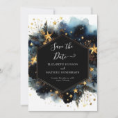 Minimalistische romanische Hochzeit Save The Date (Vorderseite)