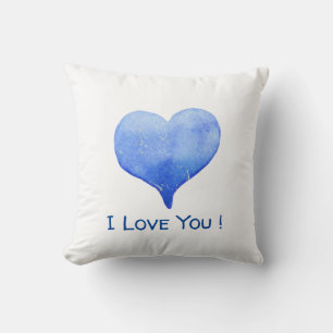 Minimalistische Romantik I Liebe Sie werfen Kissen