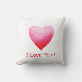 Minimalistische Romantik I Liebe Sie werfen Kissen