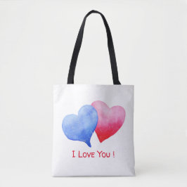 Minimalistische Romantik I Liebe Tours Tasche