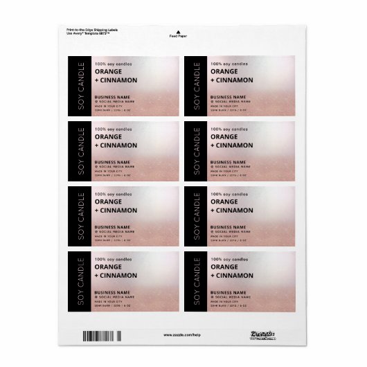 Minimalistische Rose (Vorne)