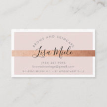 MINIMALISTISCHE Rose Goldstreifen