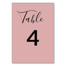 Minimalistische roségoldene Hochzeit