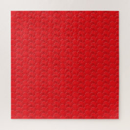 Minimalistische rote Herzen Moderne Muster romanti Puzzle