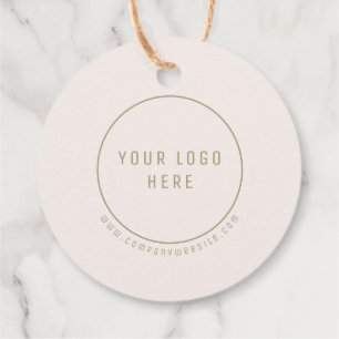 Minimalistische Round-Faith-Tag für benutzerdefini Geschenkanhänger