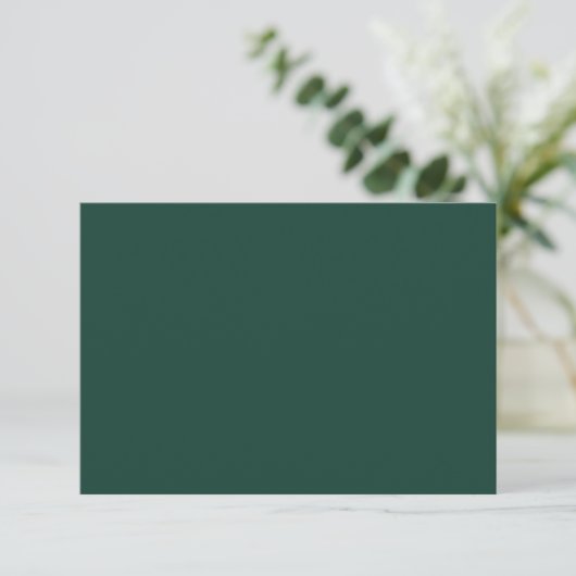 Minimalistische RSVP-Karten für Hochzeiten Einladung (Stehend Vorderseite)