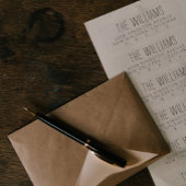 Minimalistische Rücksendeadressen-Aufkleber