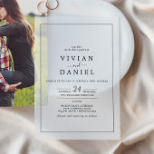 Minimalistische Rustikale Elegante Moderne Einfach Pergament Einladungen