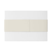 Minimalistische Rustikale Goldgärtnerei Einladungsbanderole (Rückseitenbeispiel)