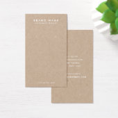 Minimalistische Rustikale Kraft-Ohrring-Anzeigetaf (Schreibtisch)