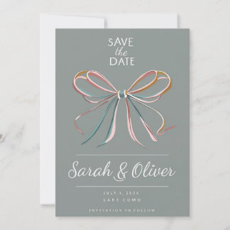 Minimalistische Save the Date Einladung