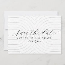 Minimalistische Save the Date Karte
