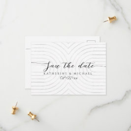 Minimalistische Save the Date Karte