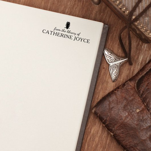 Minimalistische Schale aus der Bibliothek des Buch Gummistempel