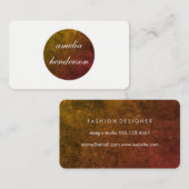 minimalistische schicke Textur Visitenkarte (Vorne/Hinten)