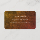 minimalistische schicke Textur Visitenkarte (Rückseite)