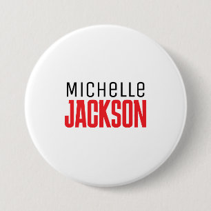 Minimalistische Schlichte Meldung Button