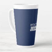 Minimalistische Schlichte Meldung Milchtasse (Linke Ecke)