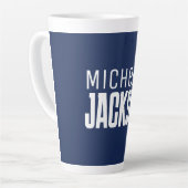 Minimalistische Schlichte Meldung Milchtasse (Linke Ecke)