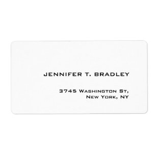 Minimalistische Schlichte, moderne Aquarellblume