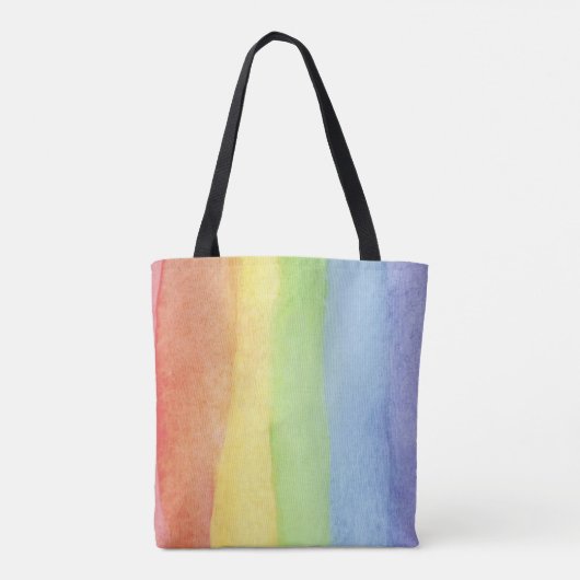 Minimalistische Schlichte Pastelfarben Tasche (Rückseite)
