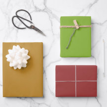 Minimalistische Schlichte Wrapping Sheets im Herbs