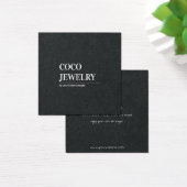 Minimalistische Schmuckkarte (Schreibtisch)