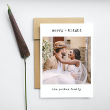 Minimalistische Schreibmaschine | Frohe Weihnachte