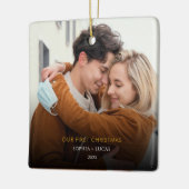 Minimalistische Schreibmaschine | Leichtes und Ver Keramikornament (Links)