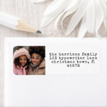 Minimalistische Schreibmaschine Weihnachts-Rücksen