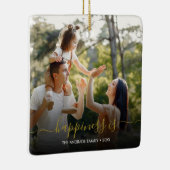 Minimalistische Schreibmaschine | Zwei Fotos und e Keramikornament (Rechts)