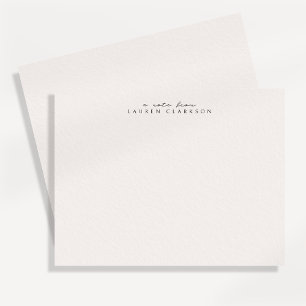 Minimalistische Schrift Persönliche Korrespondenz  Save The Date